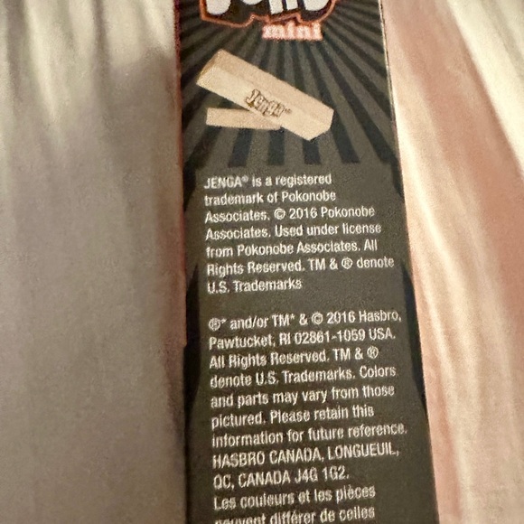 Jenga portable game ages 6+ NWOT - Picture 10 of 12